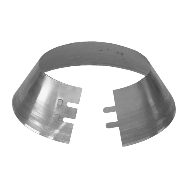 Storm Collar - Stainless Steel - For 6" Chimney