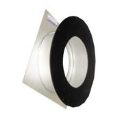 Selkirk JM Supervent Chimney Wall Thimble - Prevents Insulation - Steel - 17-in W x 10 1/8-in H