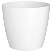 Arte Vasi Cover Pot - San Remo - 5.5-in - White