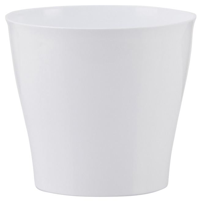 Scheurich Plastic Pot Cover - Indoor and Outdoor - 5-po - White 55098 ...