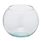 Vase sphérique en verre transparent, 5