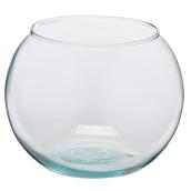 Vase sphérique en verre transparent, 6