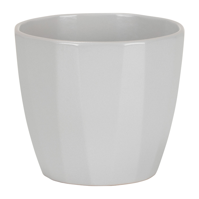 Scheurich Planter Cover 'Elegance' - Ceramic - 4.7-in - Grey