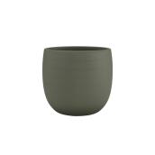 Cache-pot Aura Artevassi en céramique 6,3 po vert mat