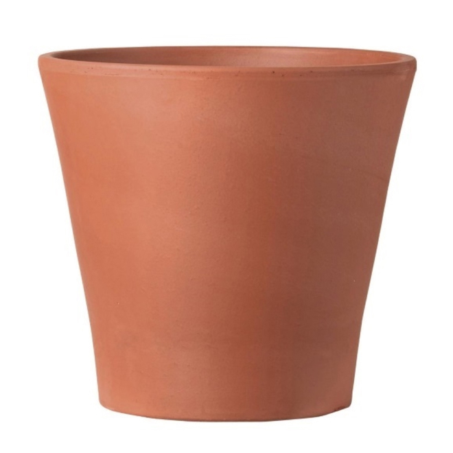 Pot de grès rond artevasi, intérieur-exterieur, 6,30 po, terracotta