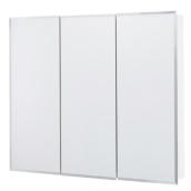 Style Selections 30-in Triple-Mirror Medicine Cabinet