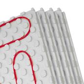 Hydrofoam Hydronic Insulation Panel - Expanded polystyrene - 4-ft x 4-ft x 2-in - Grey
