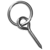 Stainless Steel Mooring Ring with Lag Screw
