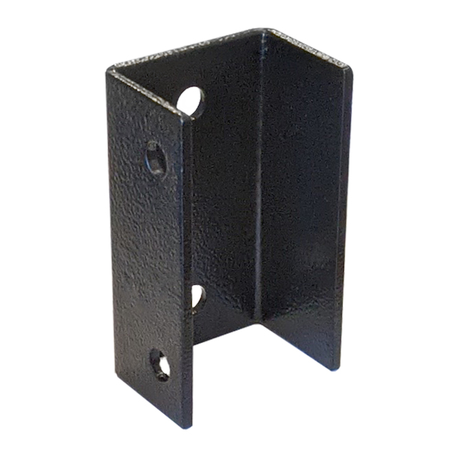Korto Structures Black Steel Mounting Brackets for 2-in Thick Lumber - 16-Pack