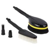 Karcher Pressure Washer Brushes -Set of Two - Rotating Wash Brush - Soft Clean Wash Brush - Adapters Included