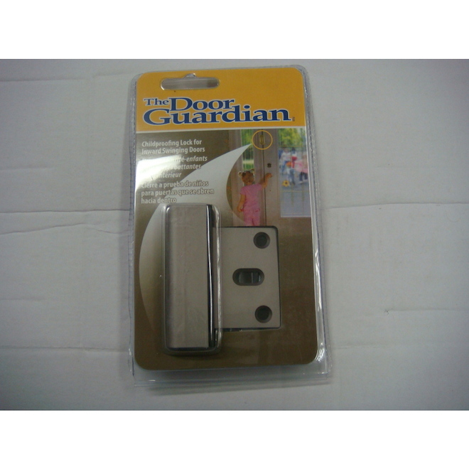 Door Guardian 7-in Entry Door Flip Lock