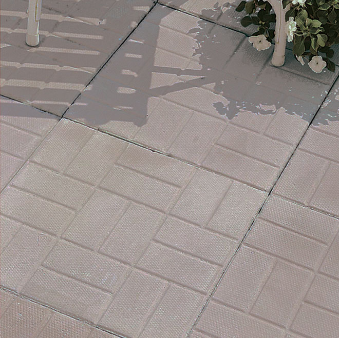 Oldcastle Square Patio Stone Concrete Grey - 24 x 24 x 2-in