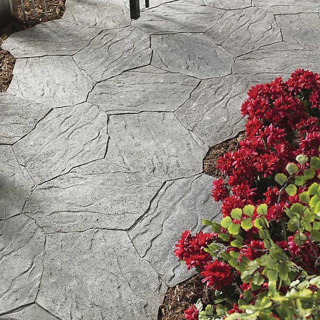 Oldcastle Prism Patio Stone Concrete Shadow Blend - 21 x 15 x 1.75-in