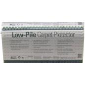RCR Low-Pile Carpet Protector Runner - Vinyl - Clear - 150-ft L x 27-in W