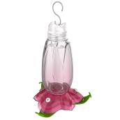 More Birds Floral Pink 12-oz Hummingbird Feeder w/ 3 Feeding Ports