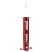 Squirrel X X8 Red 2.5-lb Hanging Bird Feeder