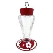 More Birds Royal Red 28-oz Hummingbird Feeder w/ 4 Feeding Ports