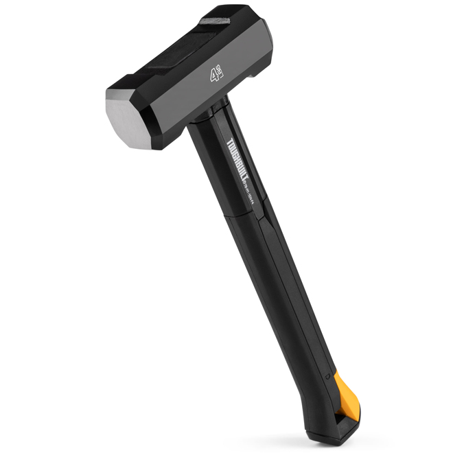 ToughBuilt 4-Lb  Fiberglass Engineering Hammer with Smooth Face and Steel Head