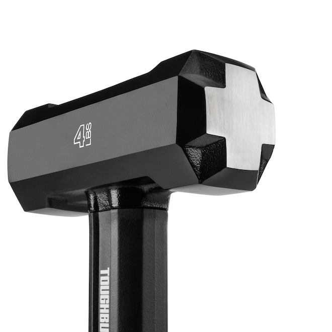ToughBuilt 4-Lb  Fiberglass Engineering Hammer with Smooth Face and Steel Head