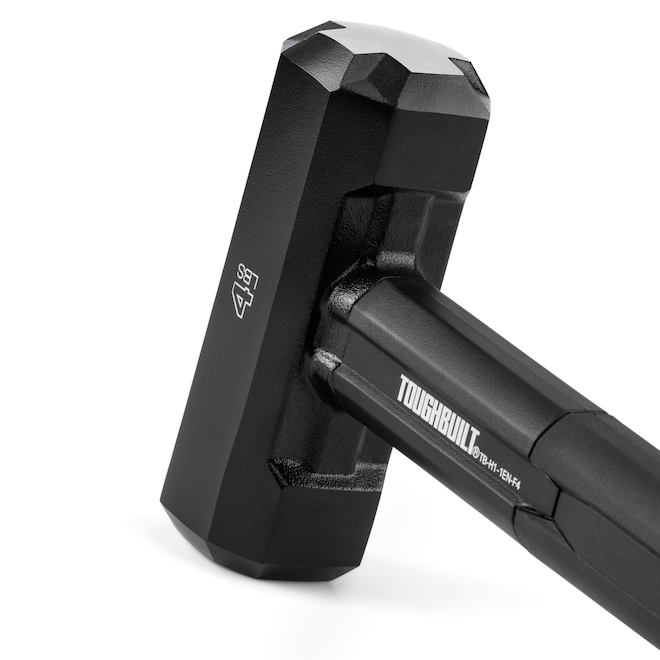 ToughBuilt 4-Lb  Fiberglass Engineering Hammer with Smooth Face and Steel Head