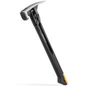 ToughBuilt 24-oz  ShockStop Rip Framing Hammer with  Milled Face and Steel Head