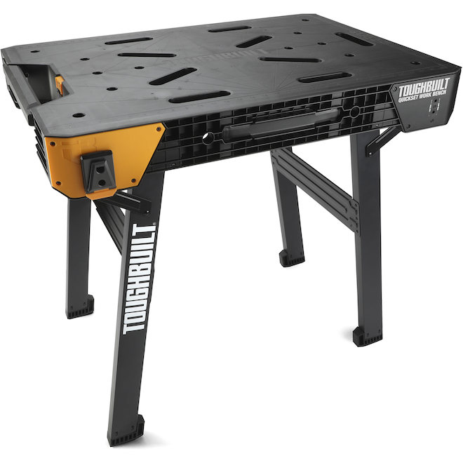 ToughBuilt QuickSet Portable Work Bench 2-ft W x 2-ft L x 31-in H with Measure Markings and Clamping Points