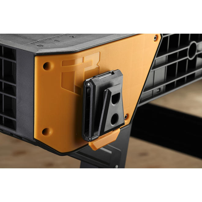 ToughBuilt QuickSet Portable Work Bench 2-ft W x 2-ft L x 31-in H with Measure Markings and Clamping Points