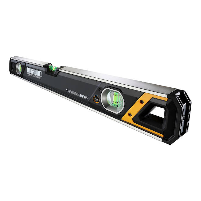 ToughBuilt 24-in Black Megnetic Level with DEL