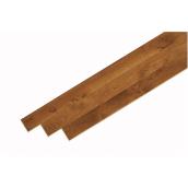 Plancher de bois franc en merisier, sierra