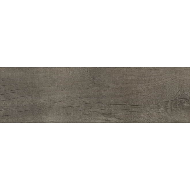 Carreau de porcelaine gris de Mono Serra, 7 po x 24 po, collection Legend, PEI 5, 17/boîte