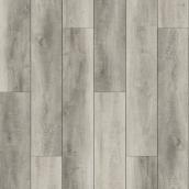Mono Serra SPC Oak Argente Floor Planks - 3.5-mm D x 7.2-in W x 48-in L - 12 Pieces - Textured - Easy to Install