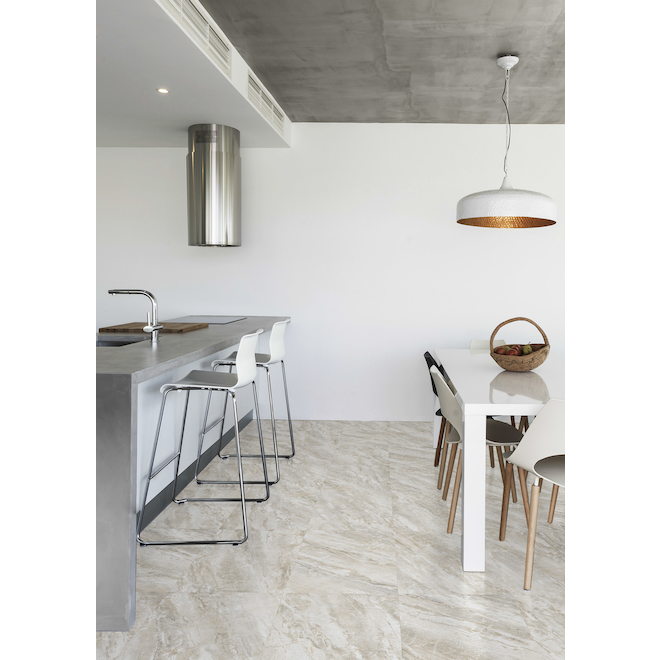 Mono Serra Olimpios Porcelain Tile - 12-in x 24-in - Almond - 8/Box