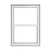 Supervision Single Hung Window - White - PVC Cladding - 36-in W x 48-in H