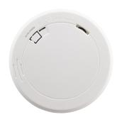 First Alert Slim Smoke Alarm with 10-Year Battery - Photoelectric - Plastic -White