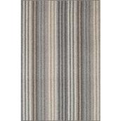 Carpette en polypropylène gris harfang Newport de Roomio, 20 x 32 po