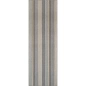 Roomio Newport Striped Grey Owl Rug - 24 x 72-in - Polypropylen