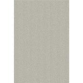 Trident Rug Runner Herrington-Patterned Grey 48-in x 72-in