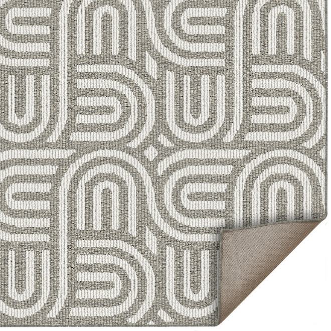 Roomio Loop Indoor Polypropylene Rug of 48 x 72-in - Sesame