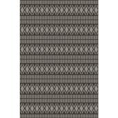 Roomio Aztec Indoor Polypropylene Rug of 48 x 72-in - Dark Elm