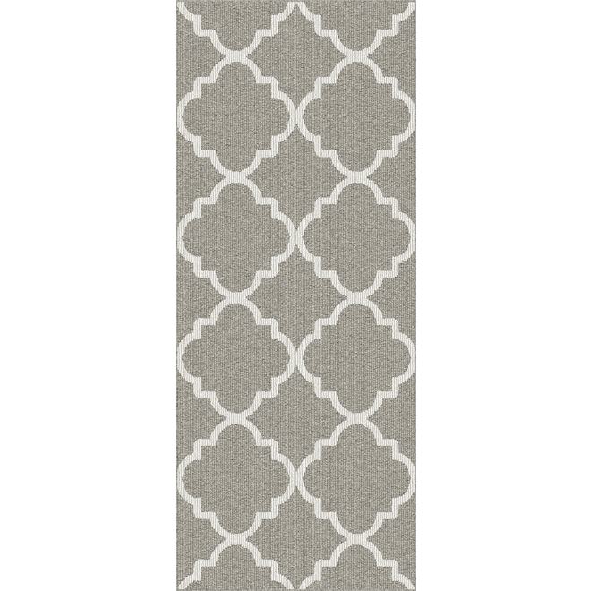 Roomio Casablanca Indoor Polypropylene Rug of 24 x 60-in - Sesame