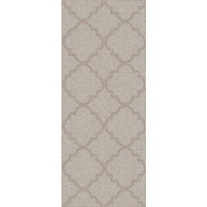 Tapis de passage Casana Roomio de 24 x 60 po en polypropylène, rivage beige