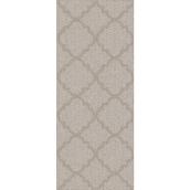 Tapis de passage Casana Roomio de 24 x 60 po en polypropylène, rivage beige