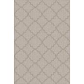 Tapis d'intérieur Casana Roomio de 48 x 72 po en polypropylène, rivage beige