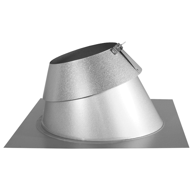 Duravent 6-in Stainless Steel Steep Roof Flashing and Storm Collar