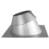 Duravent 6-in Stainless Steel Roof Flashing and Storm Collar