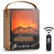 Utilitech Digital Portable Fireplace - 1500 W - 5110-BTU