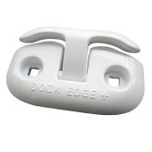 Dock Edge Flip-Up Dock Cleat - 6-in - White Aluminum