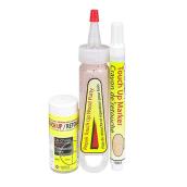 Saman Repair Kit for Hardwood and Laminate - Bourbon - Wood Putty - Marker - Polyurethane Touch Up