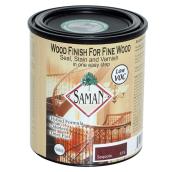 Saman Stain and Vernish Seal for wood 1 Step Sequoia 1 L
