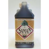 Saman One Coat Interior Wood Stain - Water-Based - Odourless - Dark Walnut - 946 ml